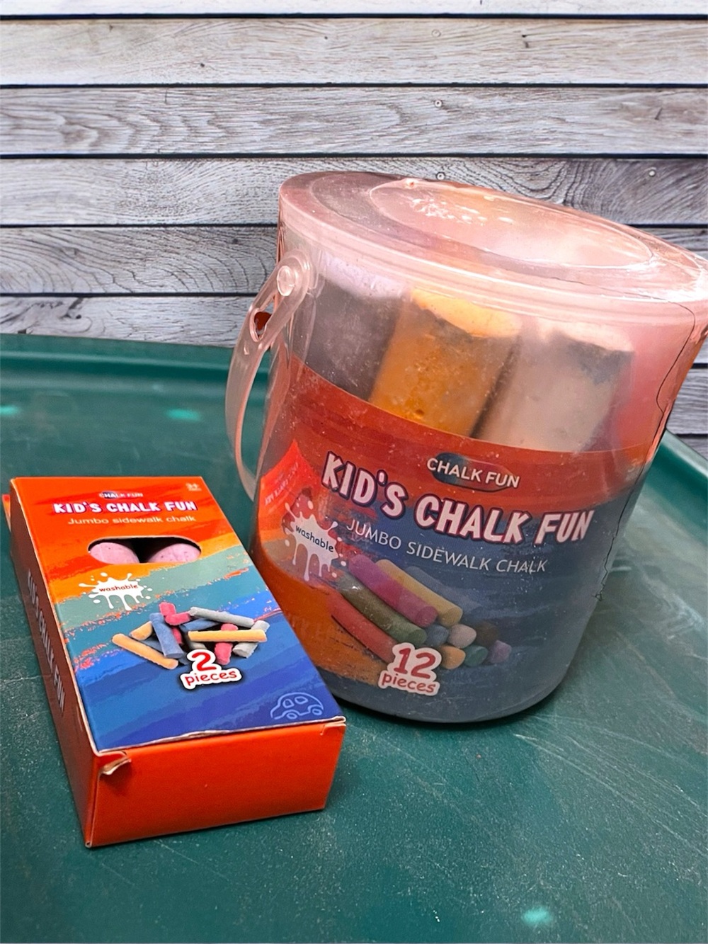 Jumbo Sidewalk Chalk Set - Multicolor
